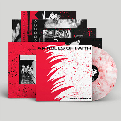 ARTICLES OF FAITH - GIVE THANKS : PINK & WHITE VINYL (2026) - LP