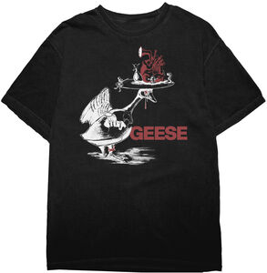 GEESE - HEAD ON PLATTER : BLACK (XL) - TSH