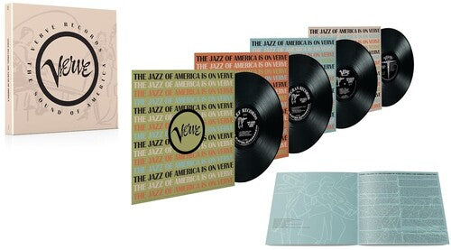 VARIOUS - VERVE RECORDS : SOUND OF AMERICA (4LP) - LP
