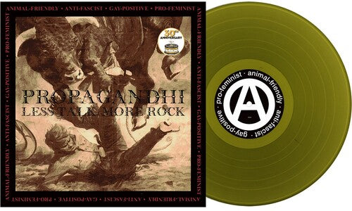 PROPAGANDHI - LESS TALK MORE ROCK : OLIVE GREEN VINYL - LP