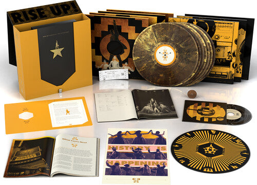HAMILTON : RISE UP! - ORIGINAL BROADWAY CAST : 7LP + 7" BOX - LP
