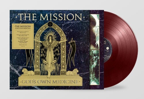 MISSION - GOD'S OWN MEDICINE: RED VINYL - LP