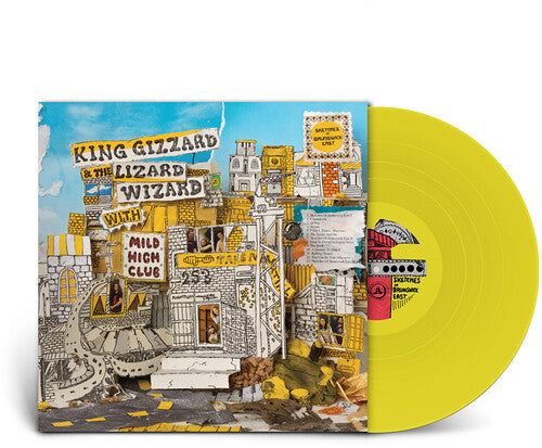 KING GIZZARD & THE LIZARD WIZARD - SKETCHES OF ... : YELLOW ECOSONIC VINYL - LP