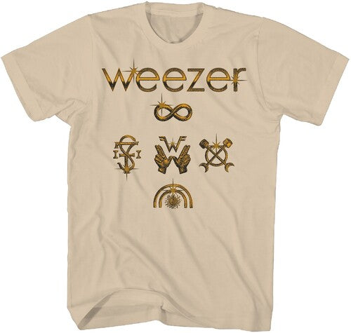 WEEZER - GOLD ALBUM : 2XL - TSH