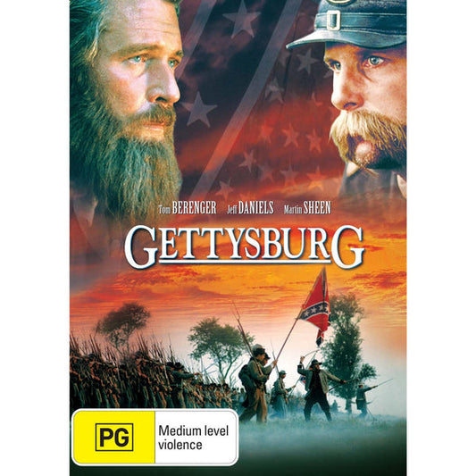 GETTYSBURG (1993) - FILM : 2 X DVD SET - DVD