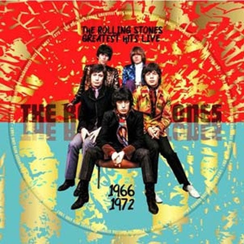 ROLLING STONES - GREATEST HITS LIVE: PIC DISC W/POSTER - LP