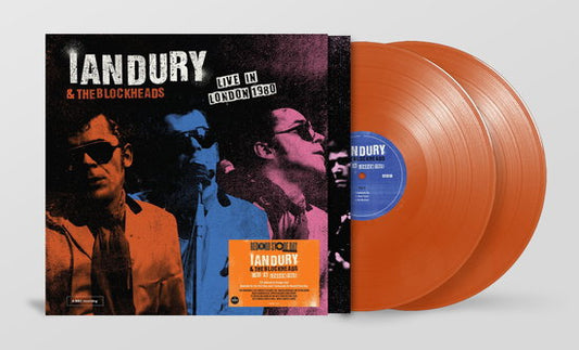 DURY, IAN & THE BLOCKHEADS - LIVE IN LONDON 1980: ORANGE VINYL (2LP) - LP