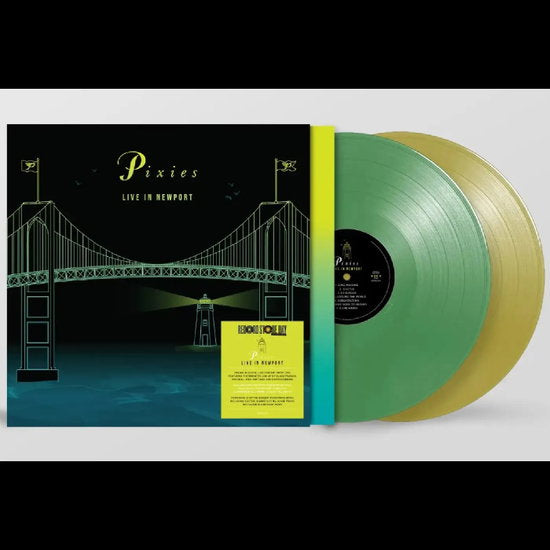 PIXIES - LIVE IN NEWPORT: GREEN / YELLOW VINYL - LP