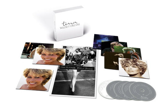 TURNER, TINA - WILDEST DREAMS : 4CD + BLU-RAY SET - CD