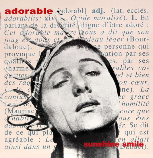 ADORABLE - SUNSHINE SMILE: ORANGE VINYL - 12