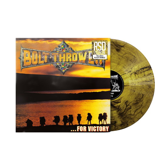 BOLT THROWER - ...FOR VICTORY: YELLOW/BLACK MARBLEI - LP