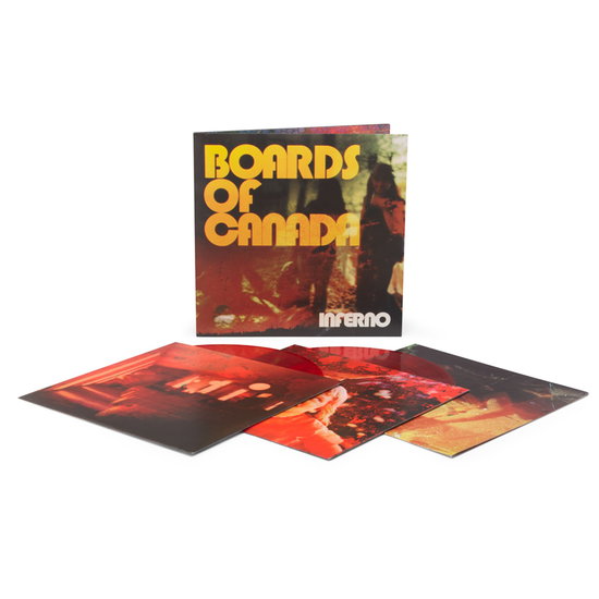 BOARDS OF CANADA - INFERNO : RED 2LP SET + 16-PAGE BOOKLET - LP