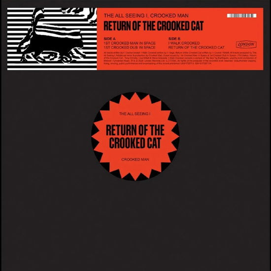 ALL SEEING I / CROOKED MAN - RETURN OF THE CROOKED CAT - LP
