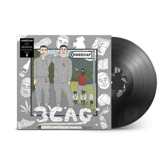 KNEECAP - 3CAG : SQUIDGY BLACK VINYL - LP