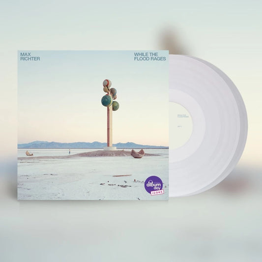 RICHTER, MAX - WHILE THE FLOOD RAGES : CLEAR 2LP SET - LP