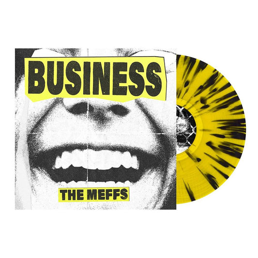MEFFS - BUSINESS: BLACK/YELLOW SPLATTER VINYL - LP