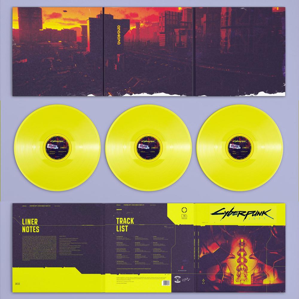CYBERPUNK 2077 - FUTURE SOUND OF NIGHT CITY S/TRACK 3LP - LP