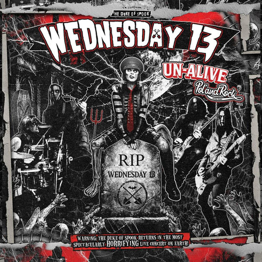 WEDNESDAY 13 - UN-ALIVE FROM POLANDROCK 2025 - CD
