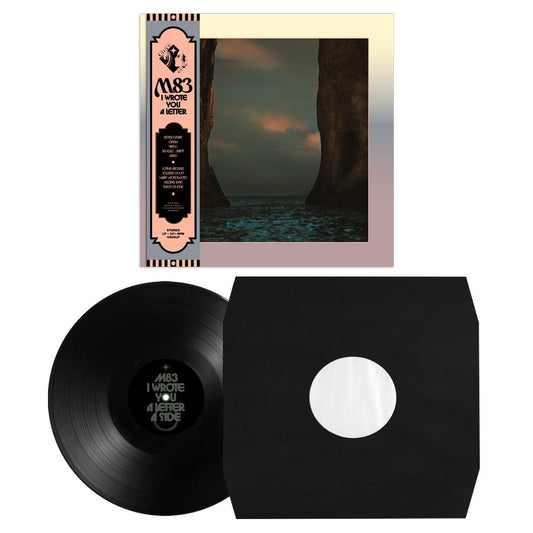 M83 - I WROTE YOU A LETTER : BLACK VINYL - LP