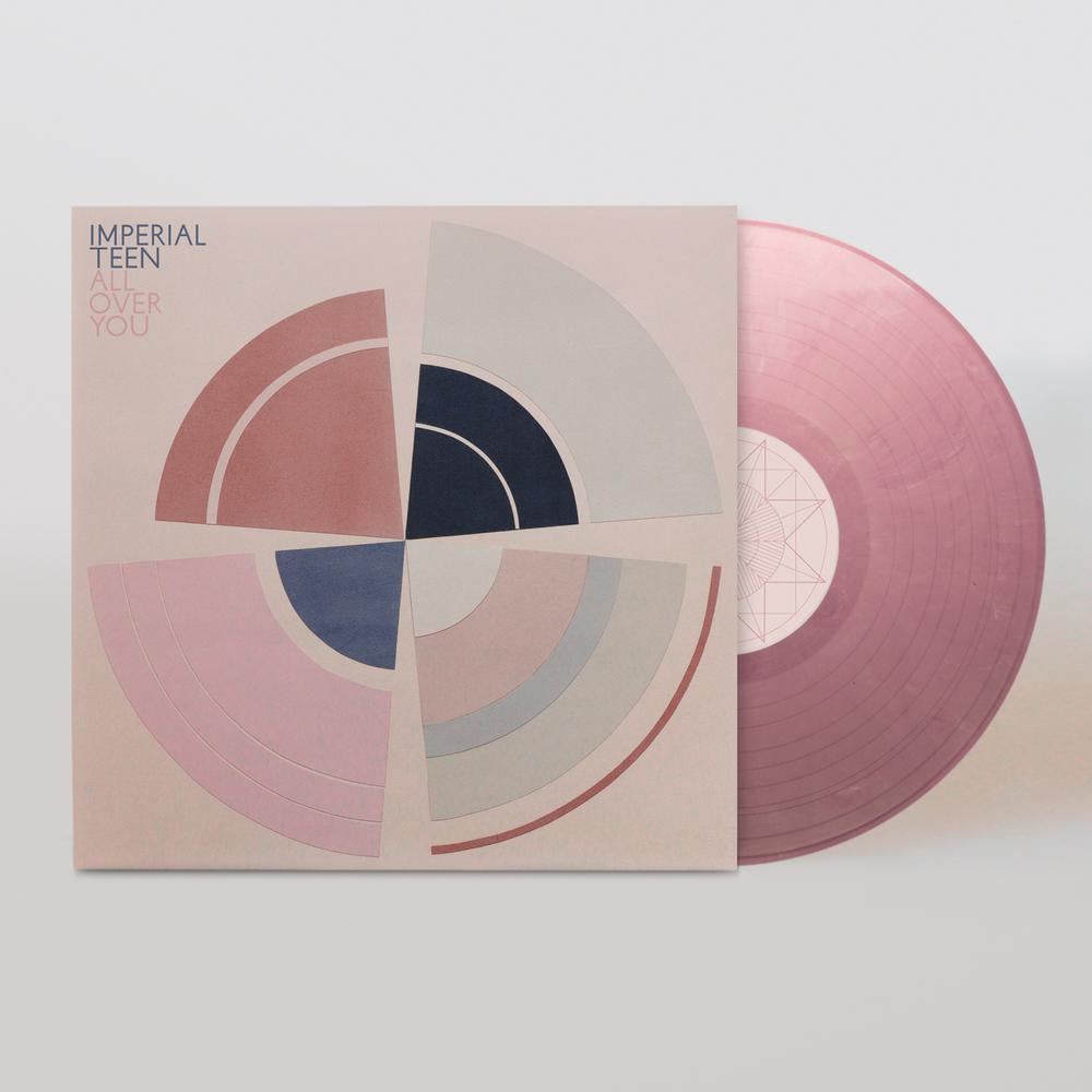 IMPERIAL TEEN - ALL OVER YOU: MARBLED VIOLET PINK VINYL - LP