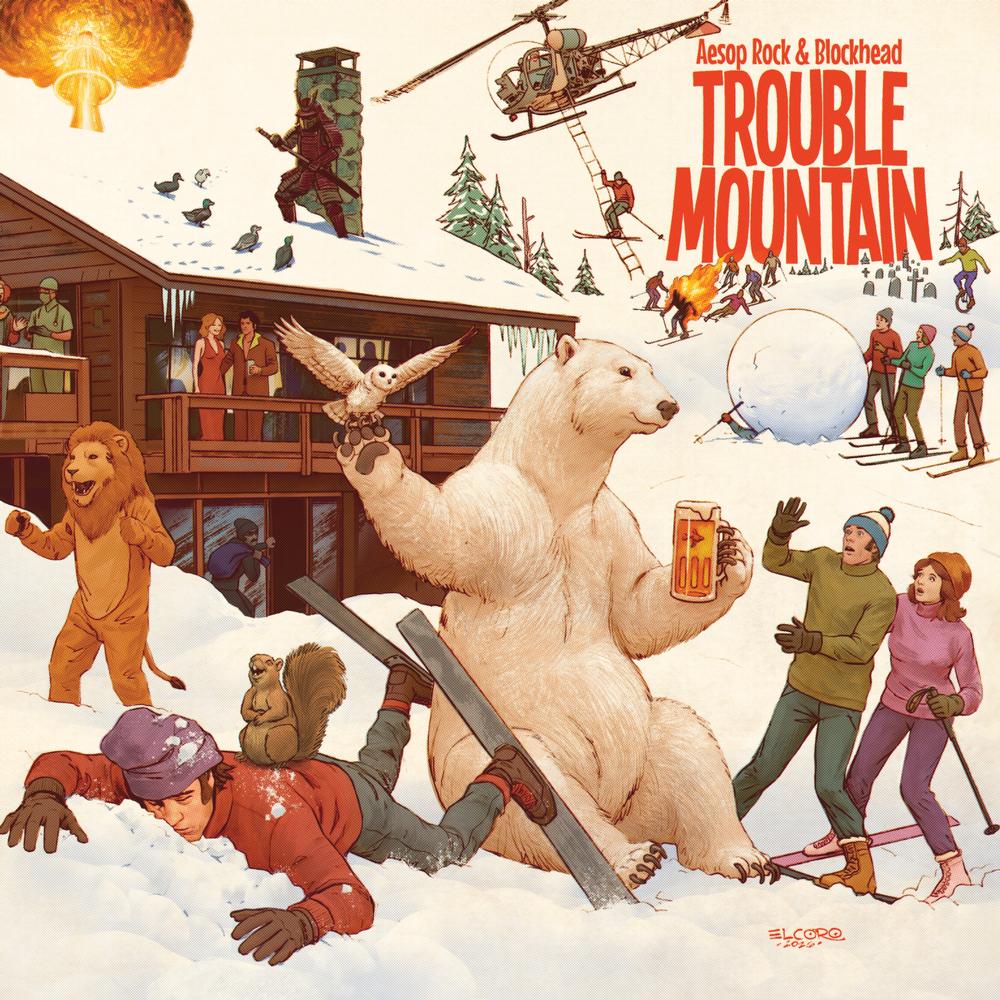 AESOP ROCK / BLOCKHEAD - TROUBLE MOUNTAIN - CD
