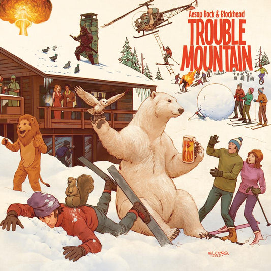 AESOP ROCK / BLOCKHEAD - TROUBLE MOUNTAIN - CD