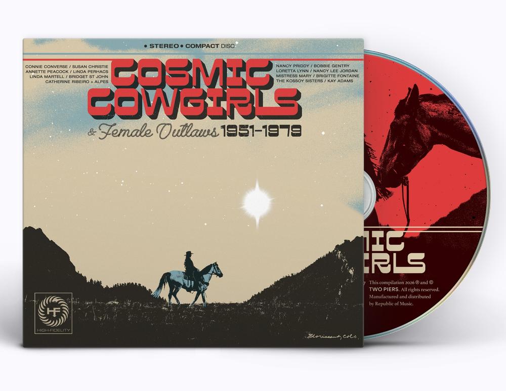 VARIOUS - COSMIC COWGIRLS & FEMALE OUTLAWS - CD