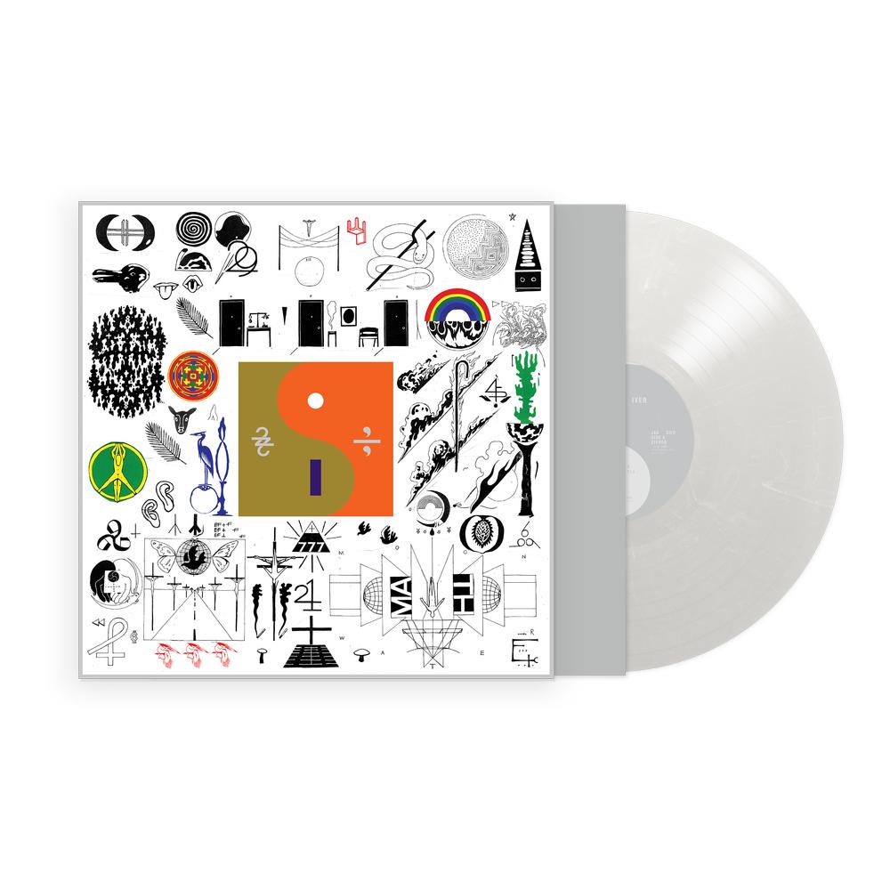 BON IVER - 22 A MILLION: FROSTED SILVER VINYL - LP