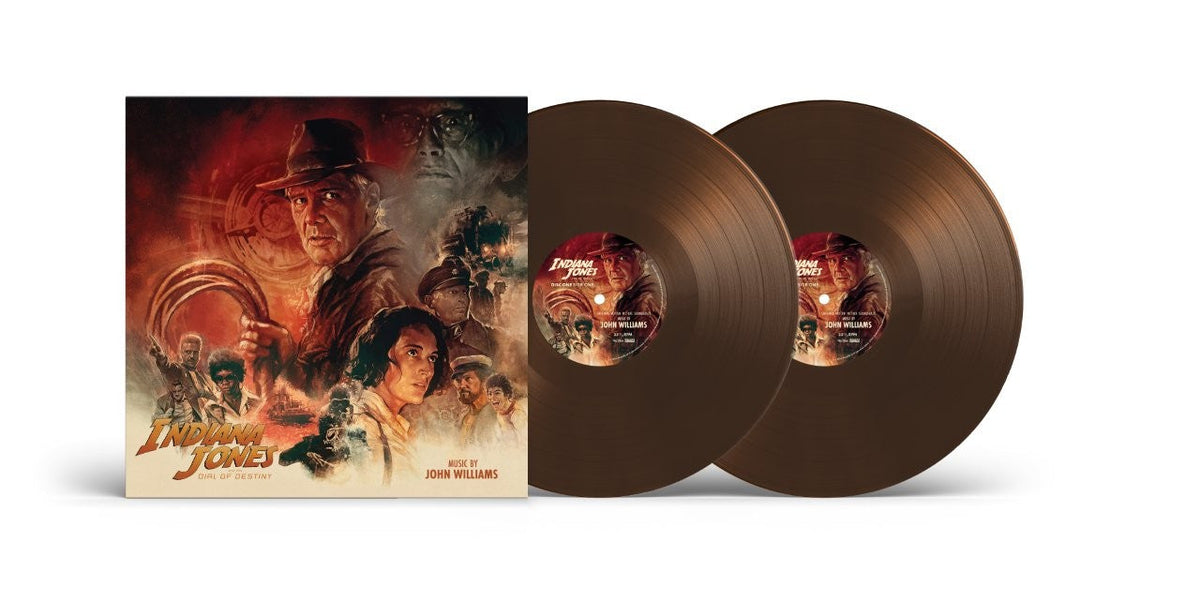 INDIANA JONES & THE DIAL OF DESTINY - SOUNDTRACK : BROWN 2LP SET (2026) - LP