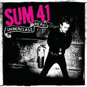SUM 41 - UNDERCLASS HERO: LIME/BLACK SWIRL - LP