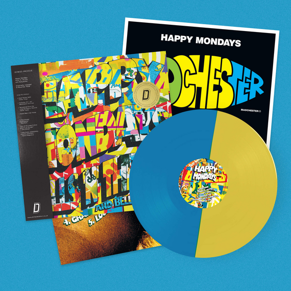 HAPPY MONDAYS - PILLS 'N' THRILLS & BELLYACHES : SPLIT - LP