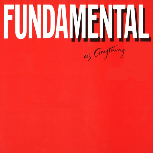 MENTAL AS ANYTHING - FUNDAMENTAL AS ANYTHING (US PRESS) - LP