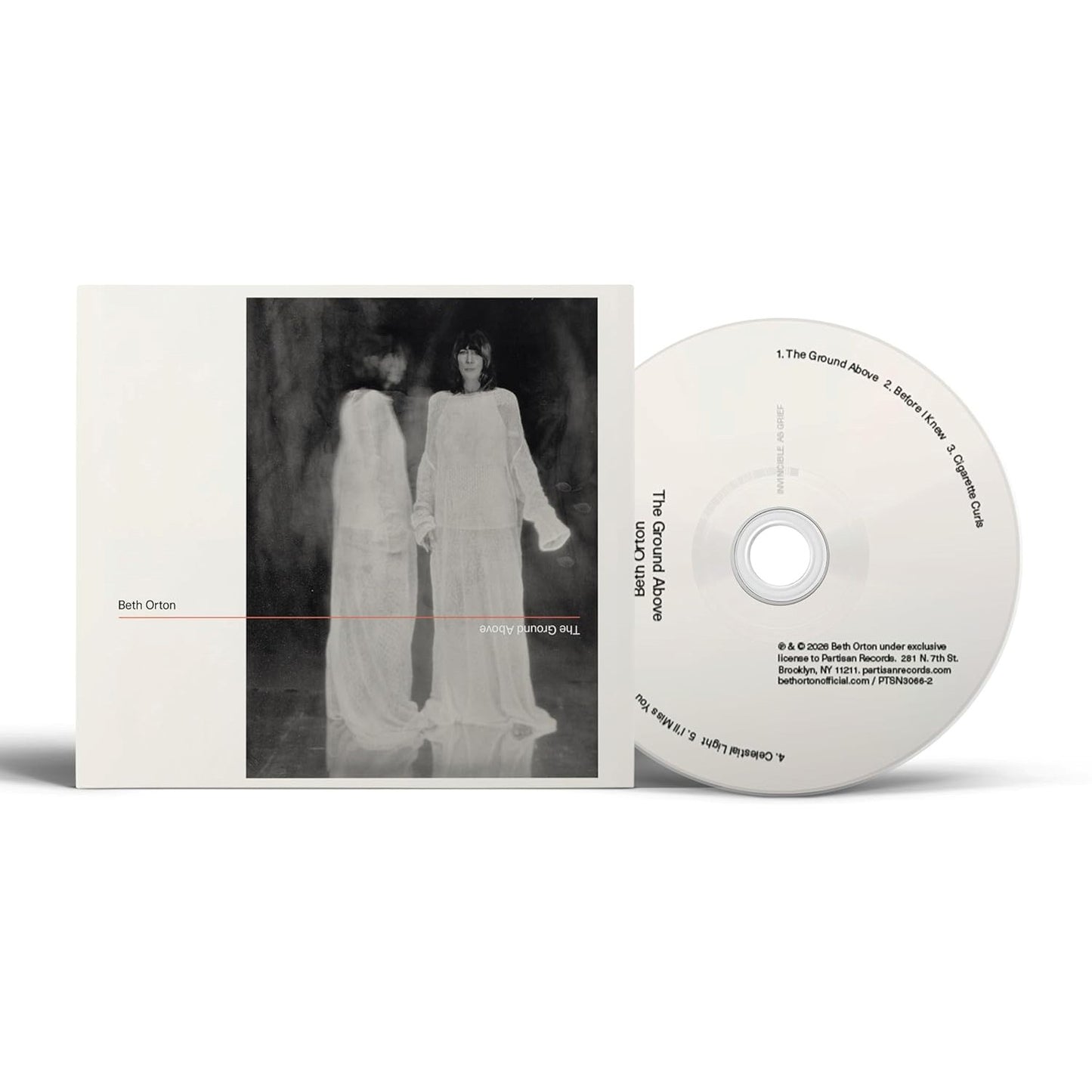 ORTON, BETH - GROUND ABOVE - CD