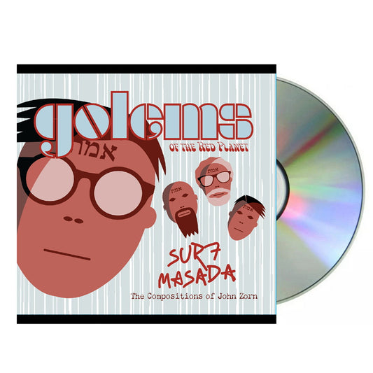 GOLEMS OF THE RED PLANET - SURF MASADA - TRIBUTE TO JOHN ZORN - CD