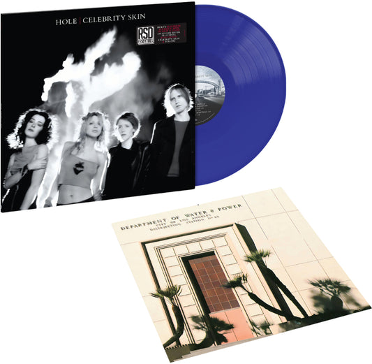 HOLE - CELEBRITY SKIN : STOLEN WATER BLUE VINYL - LP