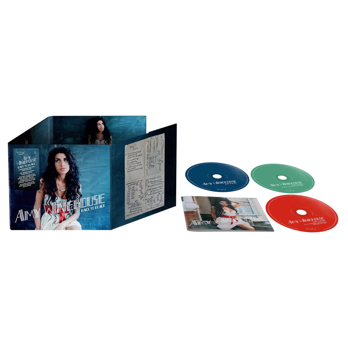 WINEHOUSE, AMY - BACK TO BLACK: 20TH ANNIVERSARY (3CD) - CD