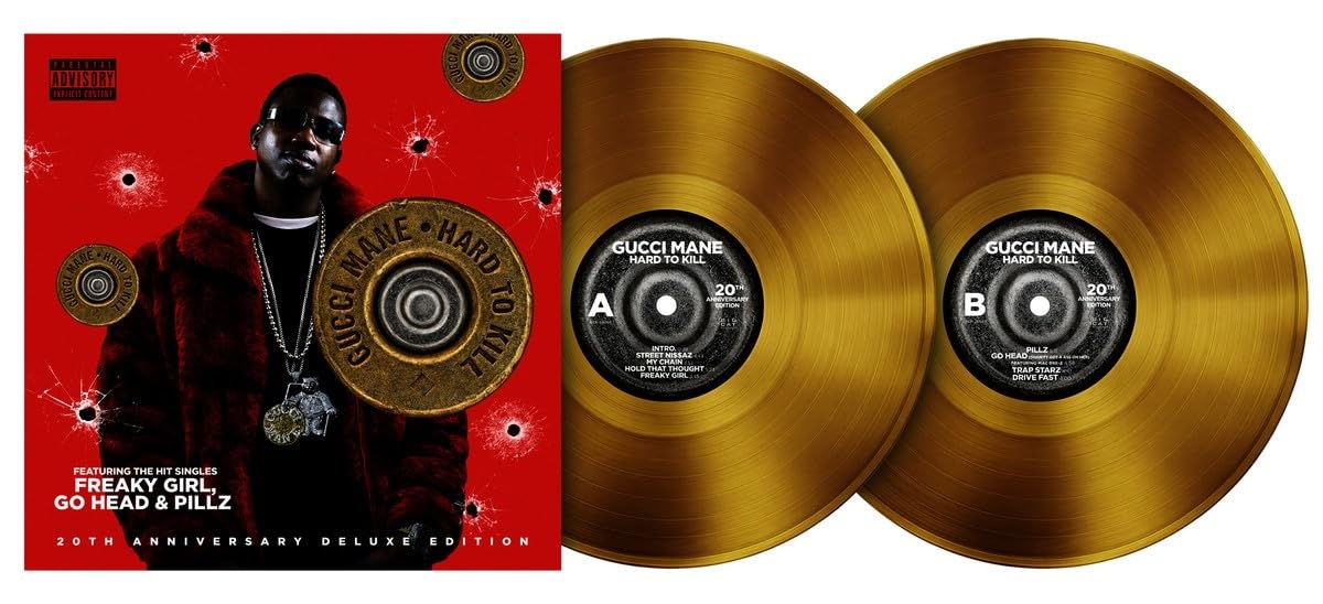 GUCCI MANE - HARD TO KILL : OPAQUE METALLIC GOLD 2LP - LP
