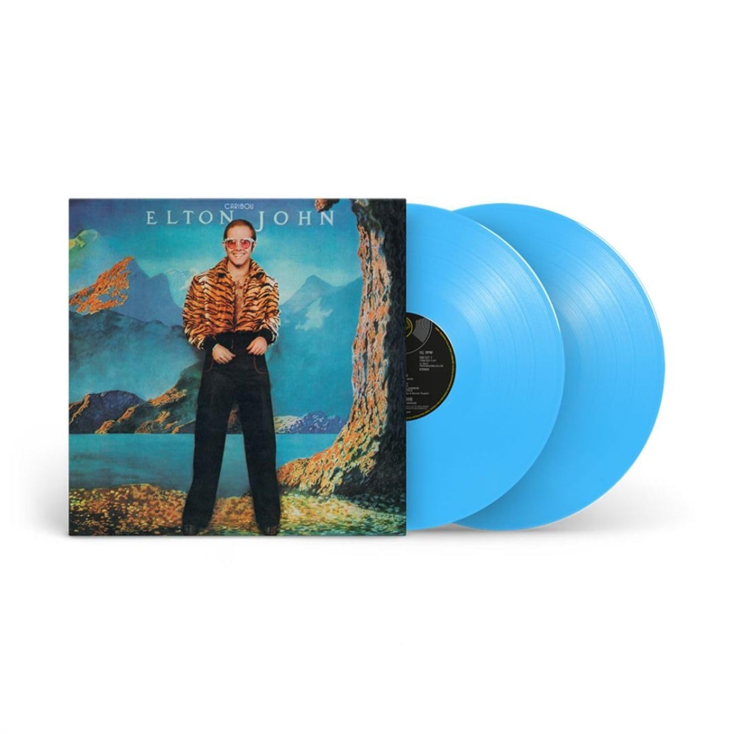 JOHN, ELTON - CARIBOU + 7 BONUS TRACKS : 2LP SKY BLUE - LP