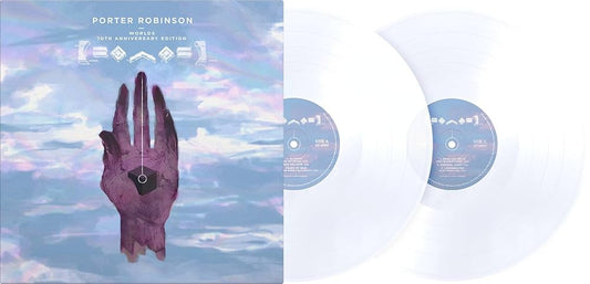 ROBINSON, PORTER - WORLDS + 1: 2LP WHITE MARBLE 10TH ANNIV. - LP