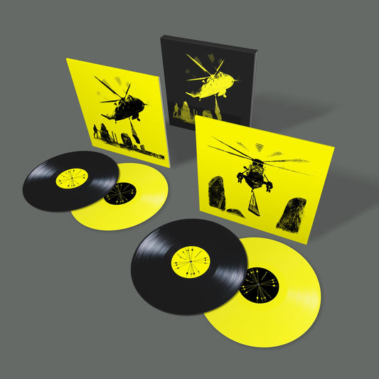 MOGWAI - HAPPY TEARS : YELLOW & BLACK 4LP SET - LP