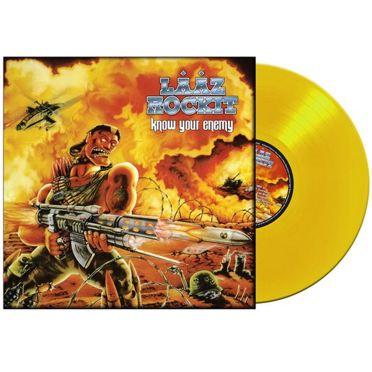 LAAZ ROCKIT - KNOW YOUR ENEMY : YELLOW VINYL - LP