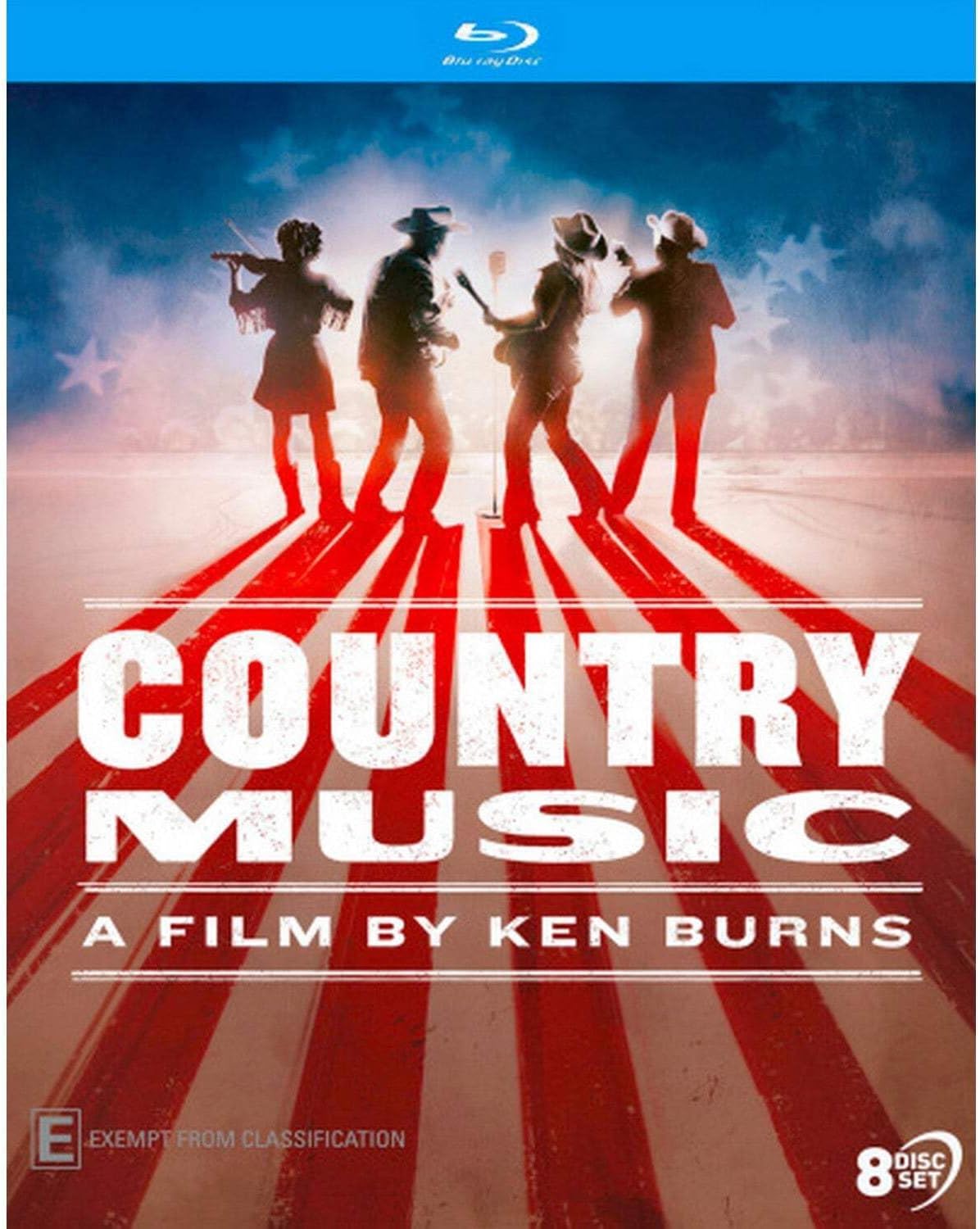 BURNS, KEN / VARIOUS : TV SERIES - COUNTRY MUSIC : 8 X BLU-RAY SET - BR