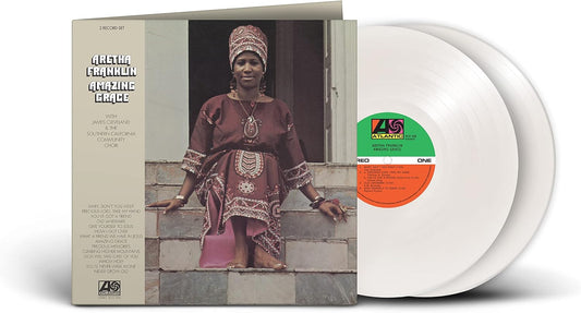FRANKLIN, ARETHA - AMAZING GRACE : 2LP WHITE VINYL - LP