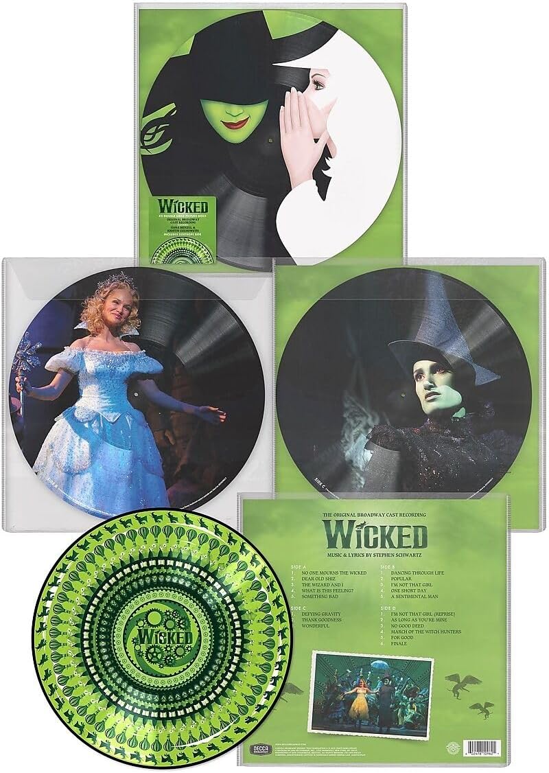 WICKED - ORIGINAL BROADWAY CAST : 2LP ZOETROPE - LP