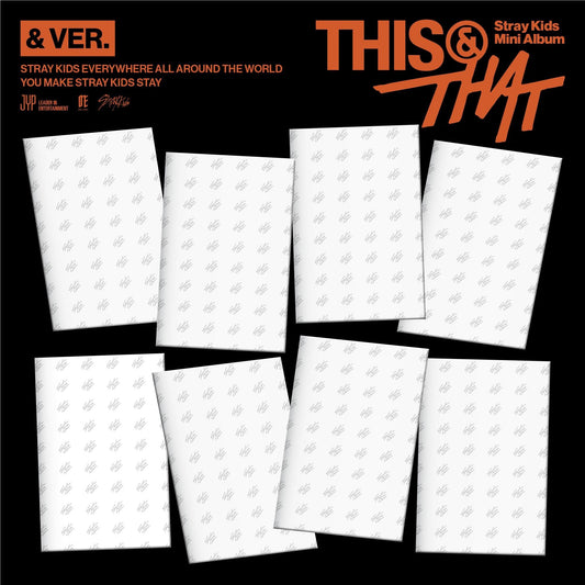 STRAY KIDS - THIS & THAT (& VER.) - CD