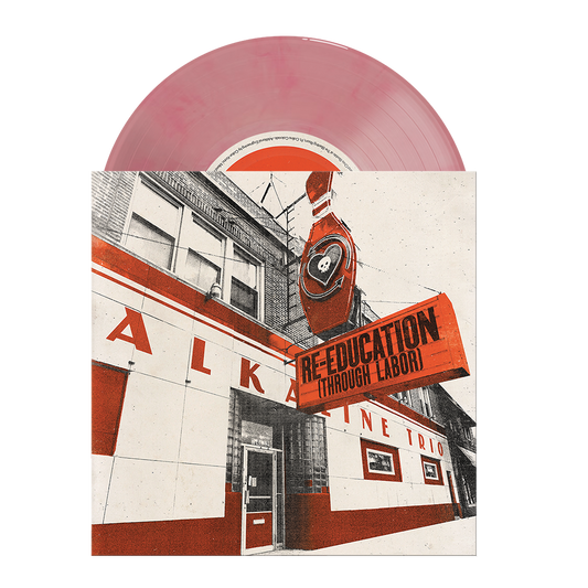 RISE AGAINST / ALKALINE TRIO - PRIVATE EYE/RE-EDUCATION: BLOSSOM VINYL - 7