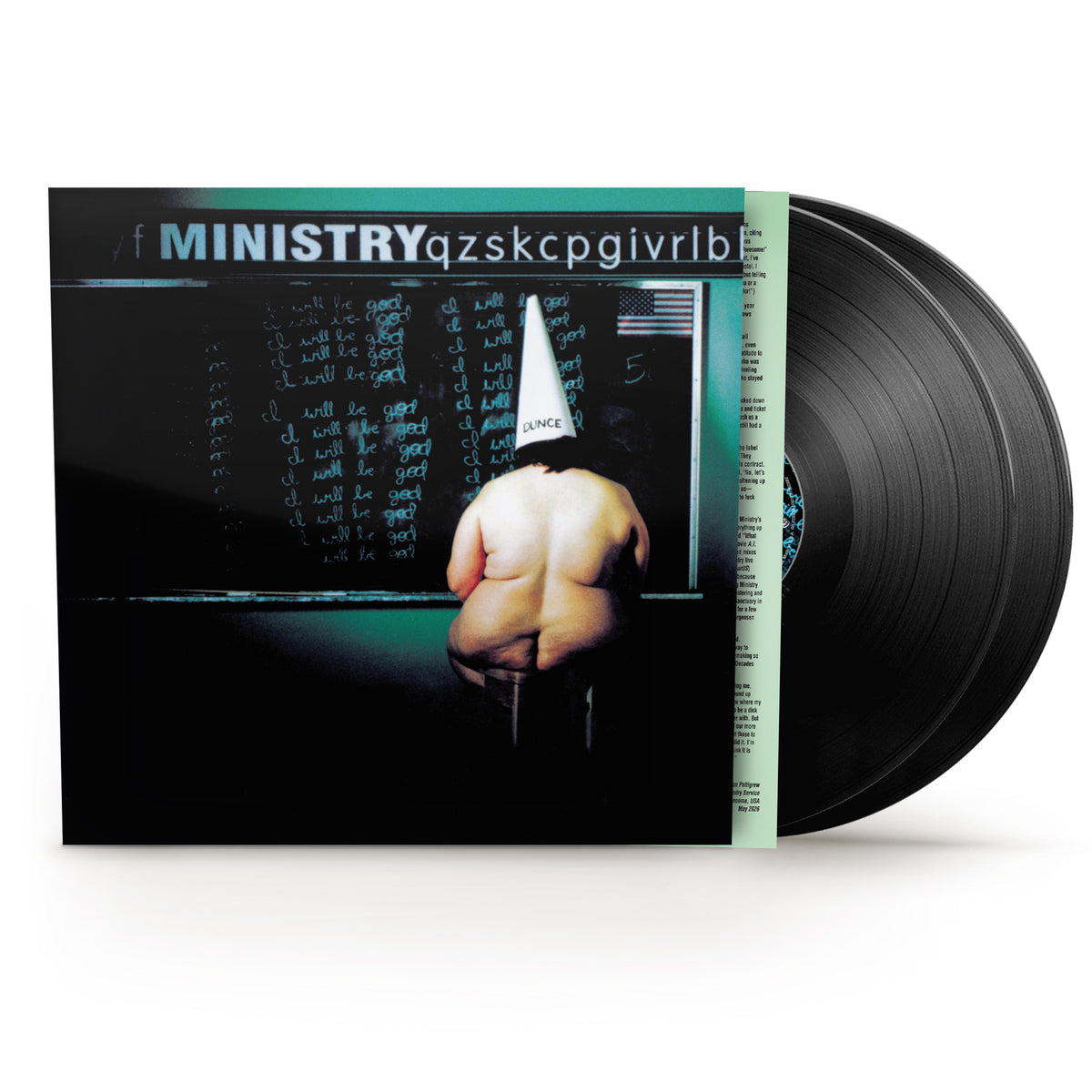 MINISTRY - DARK SIDE OF THE SPOON : 3 BONUS TRACKS - LP