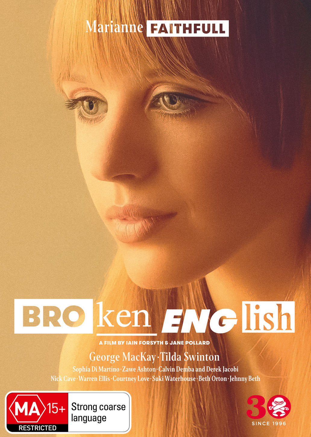 FAITHFULL, MARIANNE - BROKEN ENGLISH - DVD