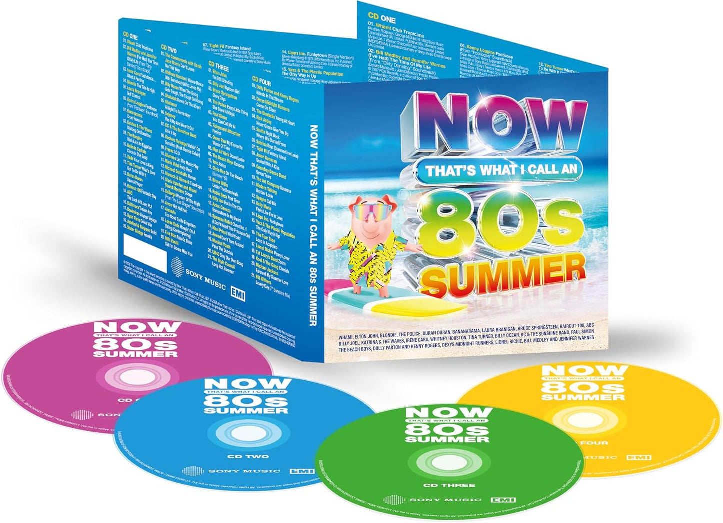 VARIOUS - NOW THAT'S WHAT I CALL AN 80'S SUMMER - CD