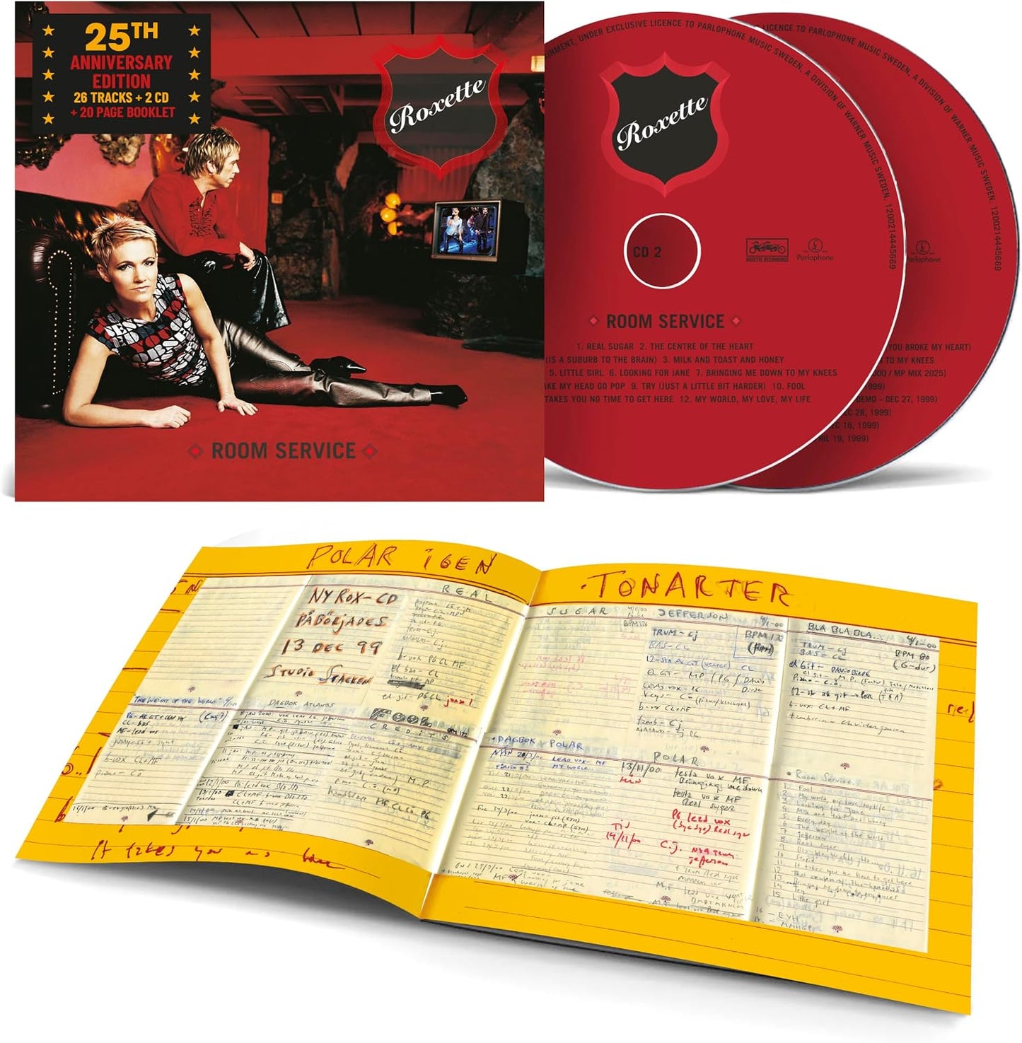 ROXETTE - ROOM SERVICE : 2CD DELUXE EDITION - CD